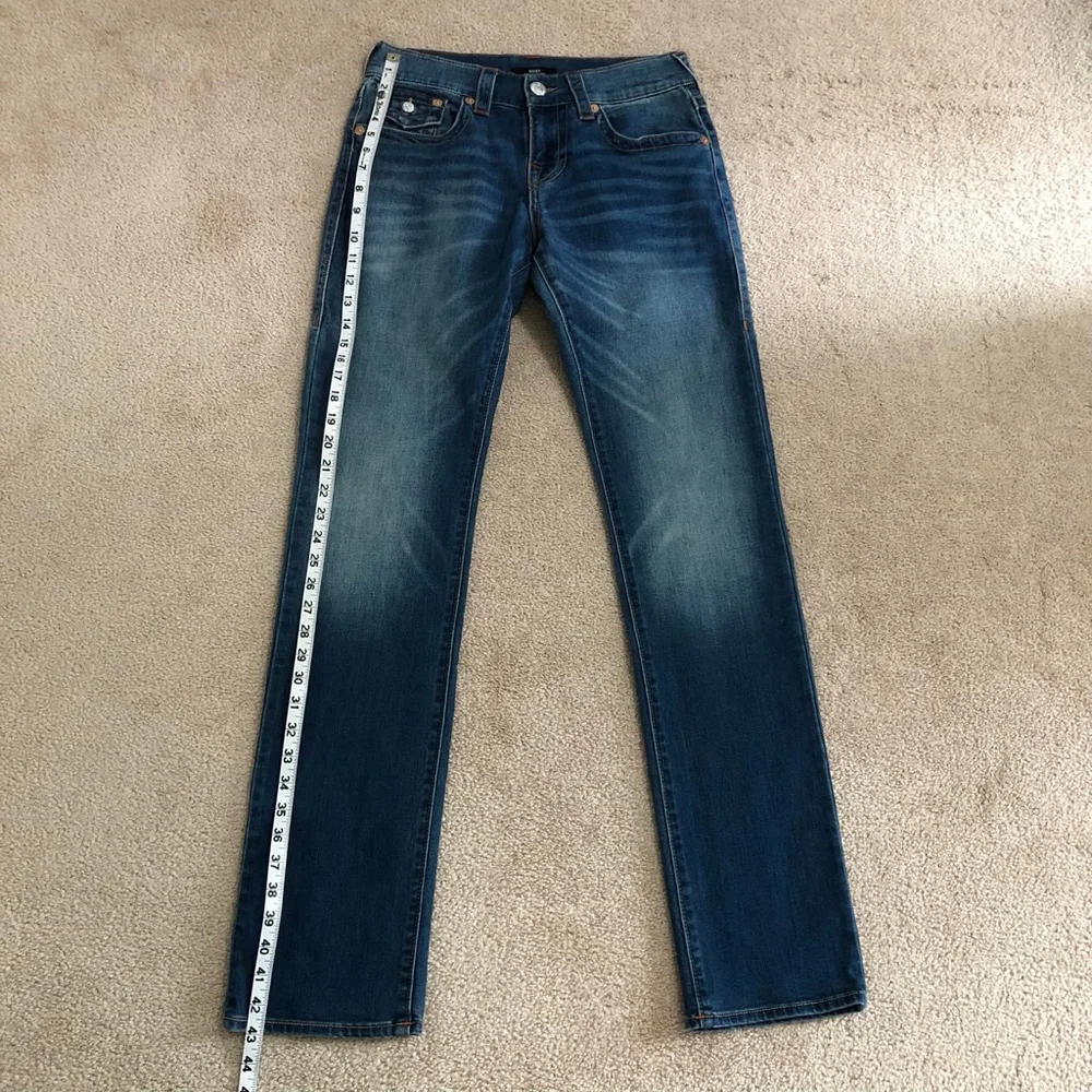 True Religion Ricky Relaxed Straight Jeans Mens Size 27